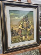 Olio Su Tela Tema Giustizia