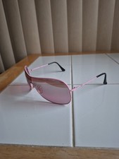 Raro Ray-Ban RB 3211 030/7E piccolo 2N metallo rosa solo montature aviatore 