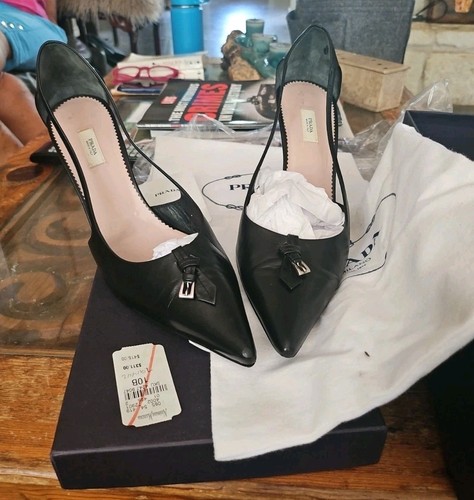 Prada calzature donna capretto - calzature,