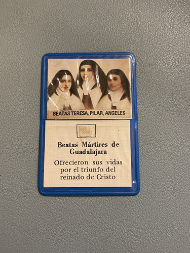 Reliquiario tascabile con