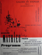 George Mathieu (1921, 2012) -
