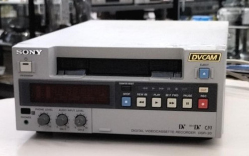 Sony dvcam vcr dsr canali - dvcam, 8