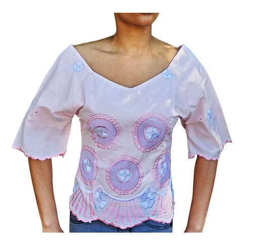 Top pizzo africano - top, in