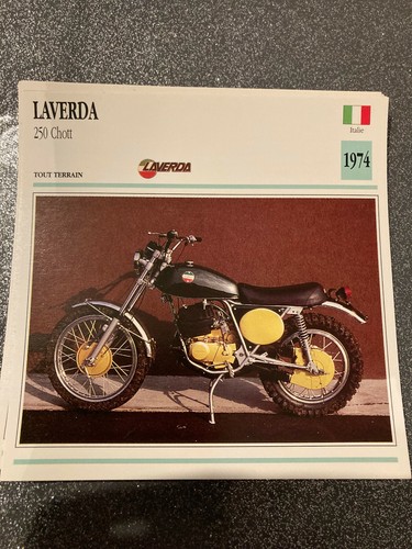 Carte fiche moto collection - carte,