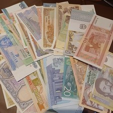 Banconote Estere  Mondiali Da