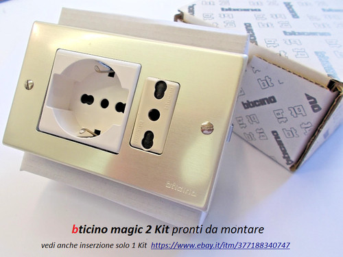 Bticino magic 2pezzi - magic,