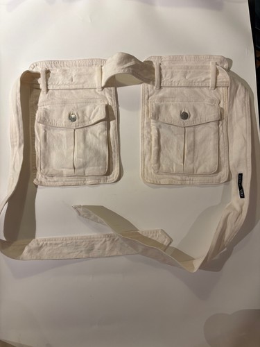 Zara crema denim utility - denim,