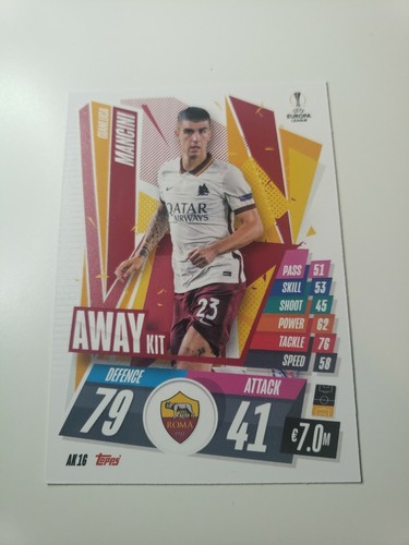 Topps match attax 2021 - match,
