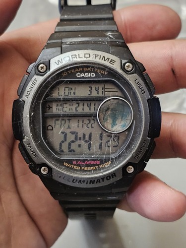 Vintage casio world time - vintage,