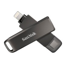 Pendrive SanDisk iXpand Flash Drive Luxe 64GB 2-in-1 Lightning & USB Type-C 