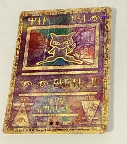 Carta pokémon rara antica mew - pokémon,