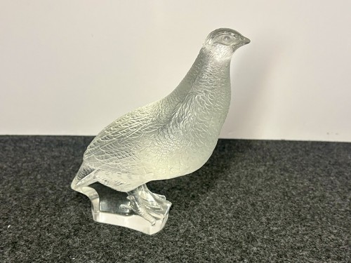 Lalique france crystal perdrix - lalique,