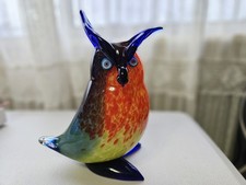 Gufo in vetro di Murano