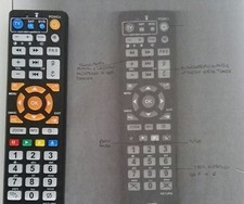 Telecomando remote YBA CD3 (Compatibile;Leggi descrizione)