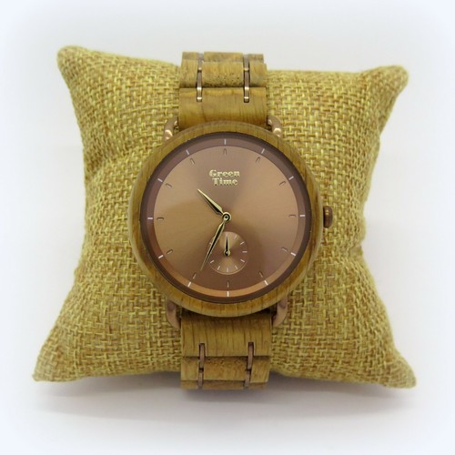 Orologio legno green time - in,