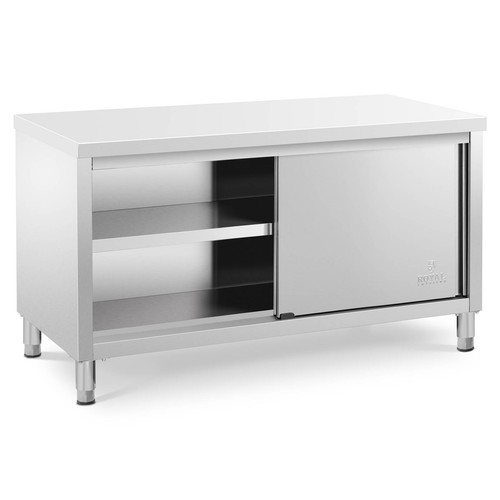 Tavolo armadiato acciaio - tavolo, inox