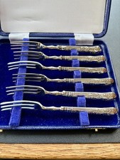 Forchette da torta vintage in