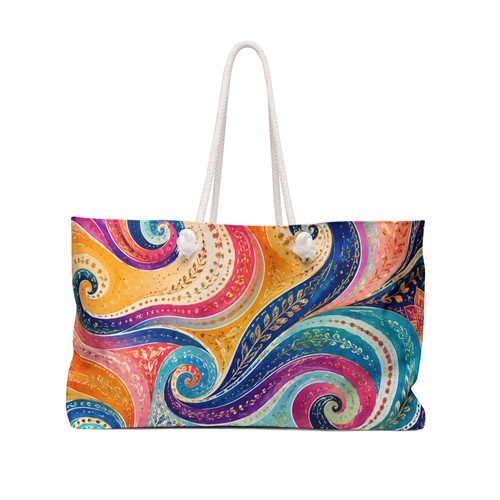 Borsa weekend colorata con - weekend,