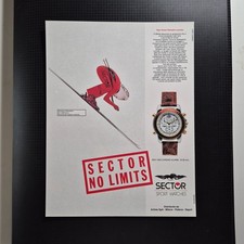 1991 Sector ADV 1000 - Original AD Advertising Pubblicità Vintage