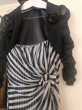 Vestito donna elegante cerimonia con Coprispalle 