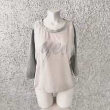 PLEASE MAGLIA INSERTI TULLE GIROCOLLO VELATA YES