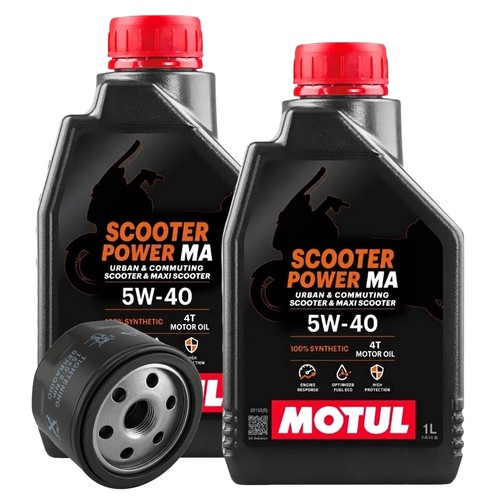 Kit tagliando olio motul 5w40 - olio,
