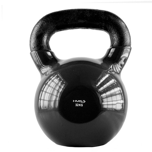 Knv32 kettlebell nero - knv32, Żeliwny