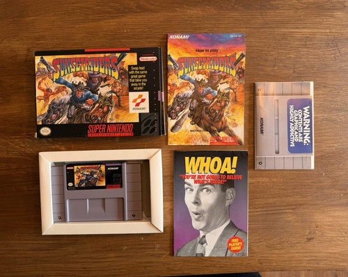 Sunset riders snes super - riders,