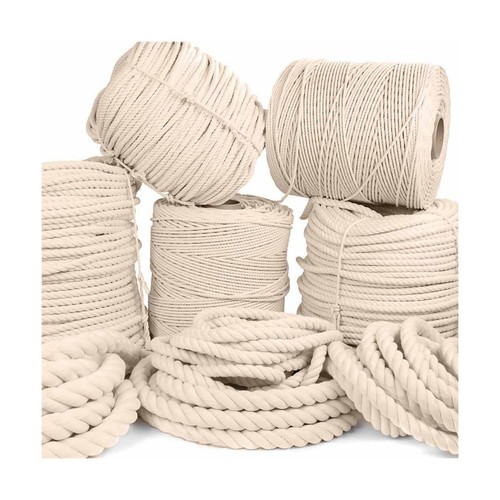 Rope and cord white twisted - white,