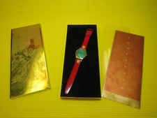 Swatch X-MAS Special del 1988 - POMPADOUR GX106 - NUOVO & IMBALLO ORIGINALE