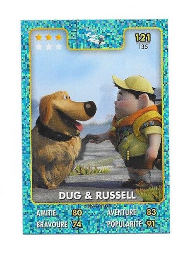 Carte auchan héros disney - carte,