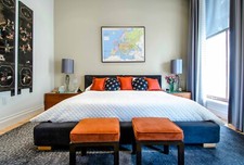 Quadro Planisfero arredamento