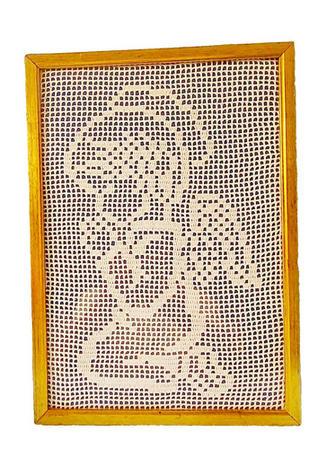 Quadretto 30x40 uncinetto - 30x40,