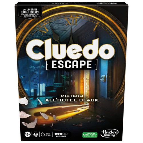 Cluedo mistero all - all'hotel, black