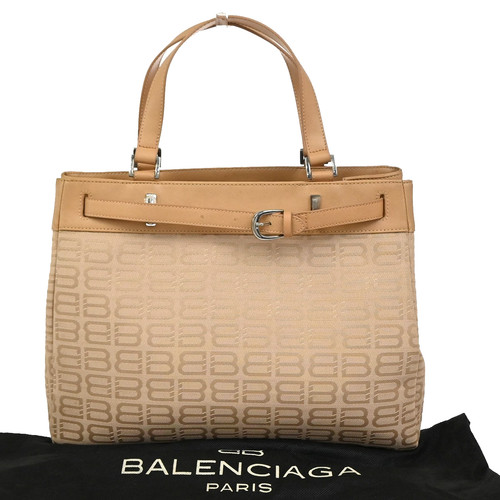 Borsa mano balenciaga logo - balenciaga,