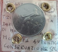 Rarità 50 Vulcano Lire 1958