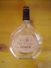 Bottiglia vuota "Veil Armagnac" Sempé