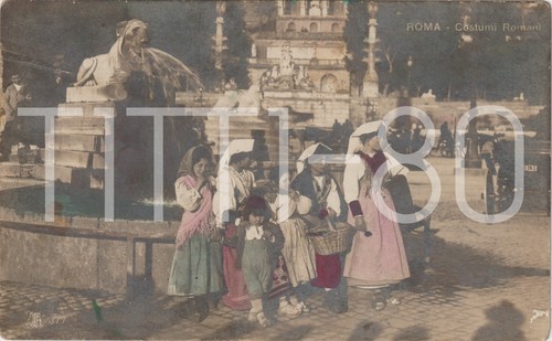 Roma costumi romani 1914 - -,