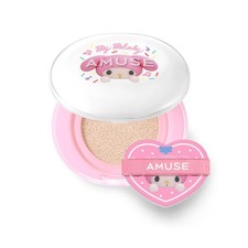 AMUSE x MY MELODY & KUROMI Cuscino Perfezionatore Pelle Ceramica 15g+ Ricarica15g SPF40
