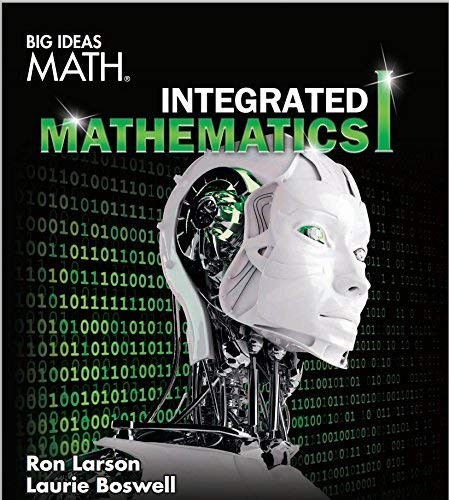Big ideas math integrated - ideas,