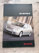 toyota avensis brochure depliant catalogo prospetto katalog folletto livret