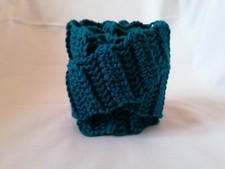 HEADBAND FASCIA PER CAPELLI DA DONNA FATTA A MANO A CROCHET 100%COTONE ORGANICO 