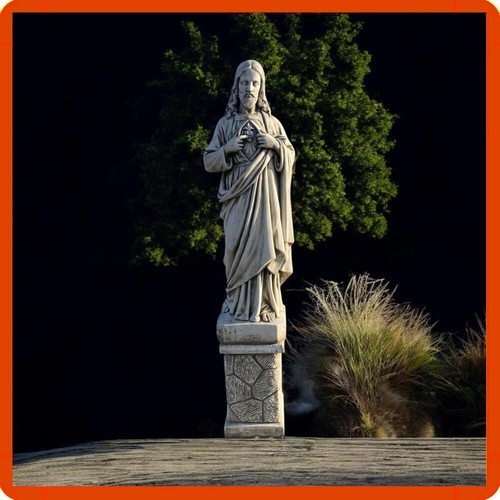 Statua sacro cuore gesù - statua, da