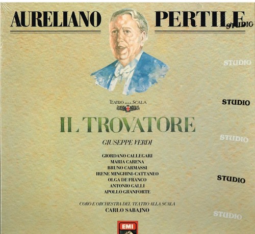 Verdi trovatore carlo - il, /