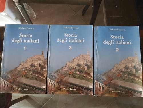 Storia degli italiani volumi - 3,