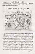 Mappa Dell'Isola Di Corfu