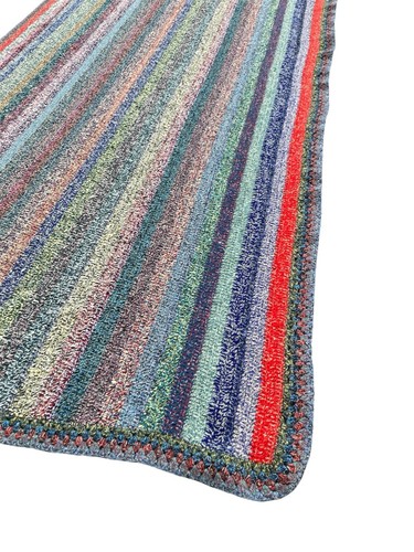 Vintage blanket crochet - blanket,