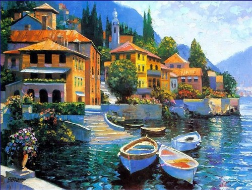 Quadro olio home decor - olio, 36"home