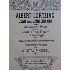 LORTZING Alberto Czar E