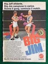 (V83) Pubblicità Advertising Clipping 19x13 cm (1975) BIG JIM JEFF BOXE MATTEL